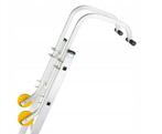 Lichte aluminium dakhaak voor elke ladder - 44x90 cm - ge..., Ophalen of Verzenden, Nieuw