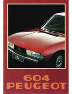 1978 PEUGEOT 604 BROCHURE NEDERLANDS, Boeken, Nieuw, Peugeot, Author