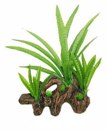 SF Easy Plants Hout Met Microsorium 22cm (SF  kunstplanten), Dieren en Toebehoren, Vissen | Aquaria en Toebehoren, Plant(en), Steen of Hout