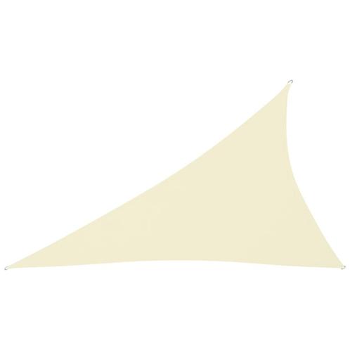 vidaXL Zonnescherm driehoekig 3x4x5 m oxford stof, Tuin en Terras, Zonneschermen, Nieuw, Verzenden