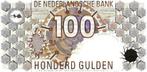 Bankbiljet 100 gulden 1992 Steenuil UNC (grote ©), Verzenden