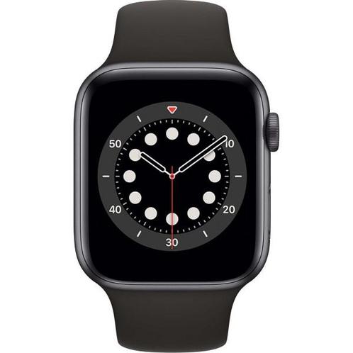 Apple Watch Series 6 44mm LTE Zwart | inc. 6mnd garantie!, Telecommunicatie, Mobiele telefoons | Toebehoren en Onderdelen, Zo goed als nieuw