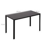 TRUUSK LED Eettafel Keukentafel Voor 4 Personen, Gehard Glas, Huis en Inrichting, Tafels | Eettafels, Verzenden, Nieuw