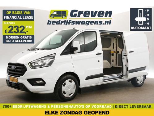 Ford Transit Custom 340 2.0 TDCI L2H1 130PK AUT PDC €232pm, Auto's, Bestelauto's, Automaat, Diesel, Wit, Ford, Verzenden
