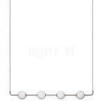 Umage Audrey Linear Hanglamp LED, messing/opaalglas, Huis en Inrichting, Verzenden, Nieuw