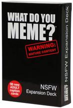What Do You Meme? - NSFW Expansion | What Do You Meme? -, Hobby en Vrije tijd, Nieuw, Verzenden