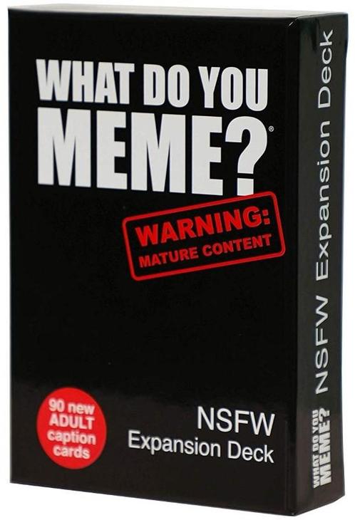 What Do You Meme? - NSFW Expansion | What Do You Meme? -, Hobby en Vrije tijd, Gezelschapsspellen | Bordspellen, Nieuw, Verzenden