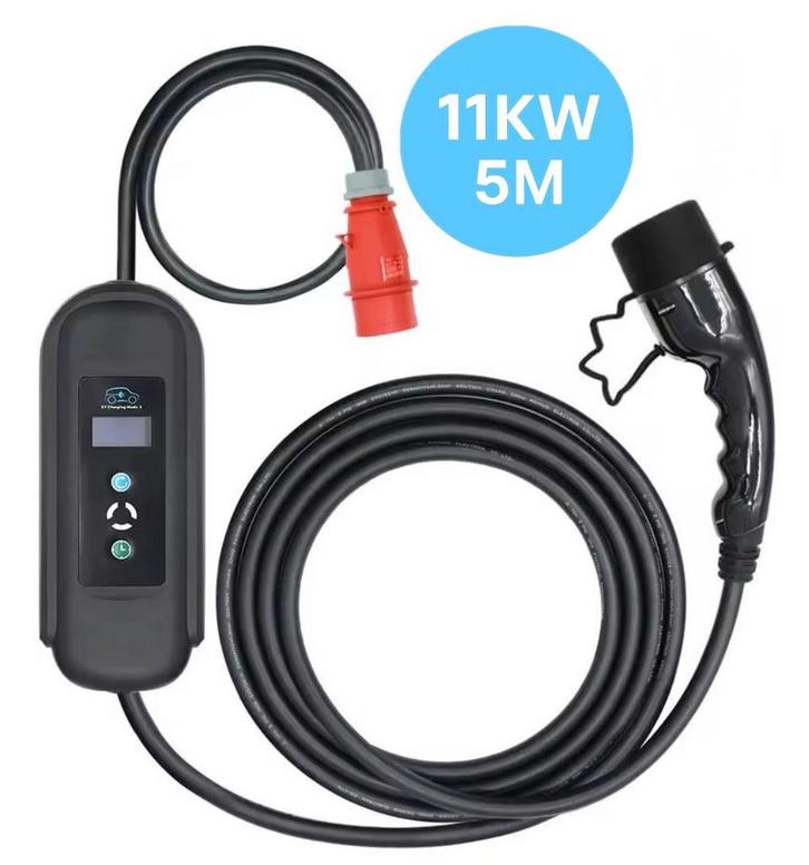 VoltEdge Mobiele Thuislader 11 kW Type 2 | 3-Fase 16A, Auto diversen, Laadpalen, Verzenden