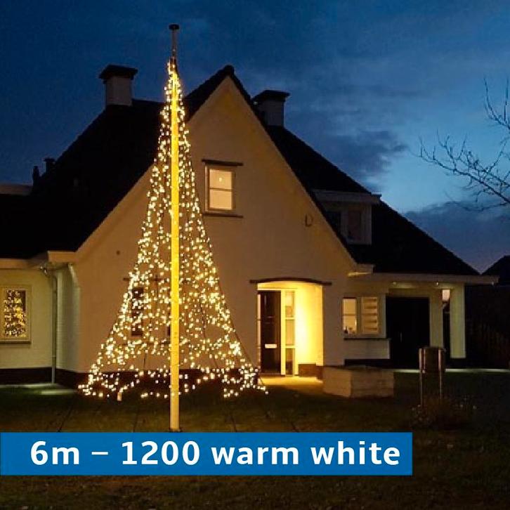 Fairybell 6 meter 1200 leds warm white, Diversen, Vlaggen en Wimpels, Nieuw