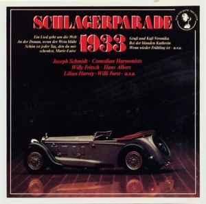 cd - Various - Schlagerparade 1933, Cd's en Dvd's, Cd's | Overige Cd's, Zo goed als nieuw, Verzenden