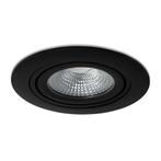 Ledisons LED-inbouwspot Mezzano zwart 5W dimbaar, Huis en Inrichting, Lampen | Spots, Nieuw