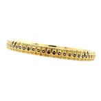 Vintage gouden bangle met emaille 14 krt, Sieraden, Tassen en Uiterlijk, Armbanden, Ophalen of Verzenden, Nieuw