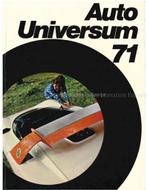 1971 AUTO UNIVERSUM JAARBOEK ENGELS, Boeken, Auto's | Folders en Tijdschriften, Nieuw, Author
