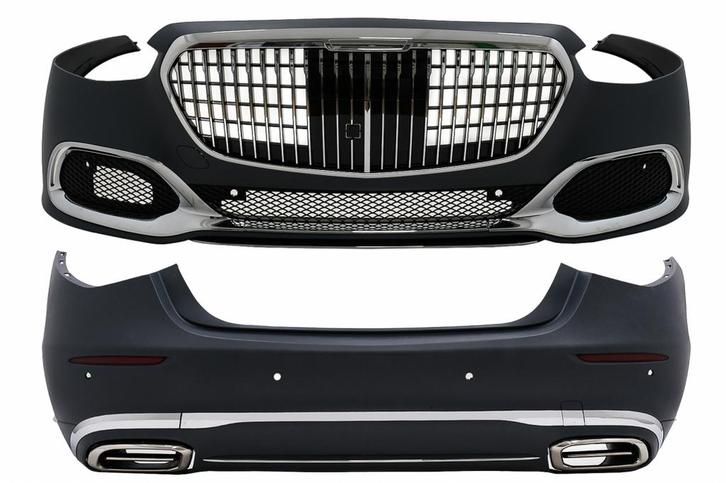 Mercedes S-Klasse W223 Maybach Bumpers Zwart, Auto-onderdelen, Carrosserie en Plaatwerk, Ophalen of Verzenden