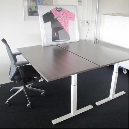 (MDK-104278) Madeko Office slingerbureau 160 x 80, Huis en Inrichting, Bureaus, Stabureau, Nieuw, In hoogte verstelbaar, Ophalen of Verzenden