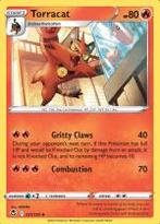 Torracat 031/195 Silver Tempest, Hobby en Vrije tijd, Verzamelkaartspellen | Pokémon, Ophalen of Verzenden, Nieuw, Losse kaart