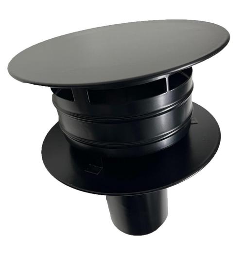 RVS pelletpijp enkelwandig trekkap Ø80mm, Huis en Inrichting, Kachels, Vrijstaand, Nieuw, Hout, Ophalen of Verzenden