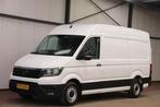 Volkswagen Crafter 35 2.0 TDI 140PK L3H3 (oude L2H2) EURO 6, Stof, Gebruikt, Volkswagen, Wit