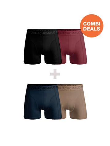 -40% Muchachomalo  Muchachomalo Jongens 2+2-pack boxershorts beschikbaar voor biedingen