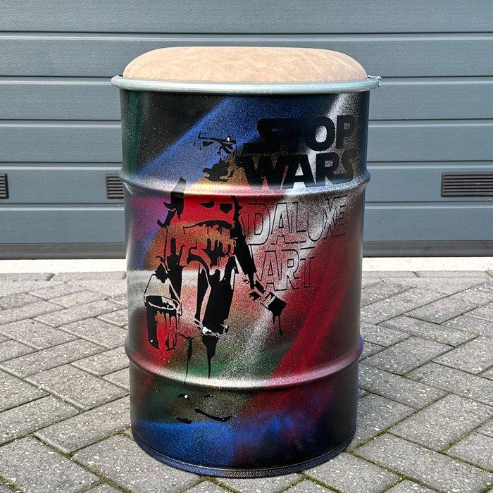 Daluxe Art - 1999 • Stop Wars Barrel – Stormtrooper Edition, Antiek en Kunst, Kunst | Designobjecten