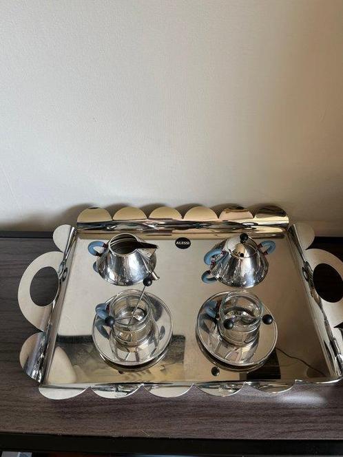 Alessi - Tafelservies (12) - Metaal, Antiek en Kunst, Antiek | Keukenbenodigdheden