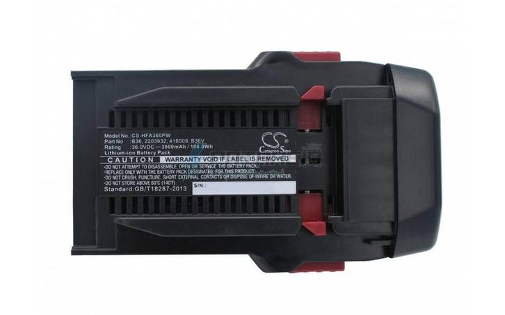 Hilti 36V Li-ion accu ultracapaciteit - Vervangt BP6-86,, Doe-het-zelf en Verbouw, Gereedschap | Overige machines, Ophalen of Verzenden