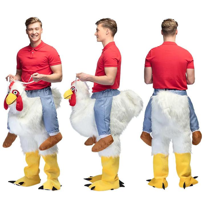 Kippen Rijder Kostuum Nuggie, Kleding | Dames, Carnavalskleding en Feestkleding, Nieuw, Ophalen of Verzenden
