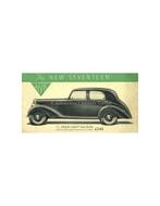 1938 ALVIS SEVENTEEN BROCHURE ENGELS, Boeken, Nieuw, Author