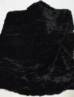 Filippos Furs King Size - Zwarte Rex-chinchilla - Deken  -, Antiek en Kunst, Antiek | Kleden en Textiel