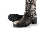 Lazamani Biker boots in maat 41 Bruin | 10% korting, Kleding | Dames, Schoenen, Bruin, Verzenden, Overige typen, Lazamani
