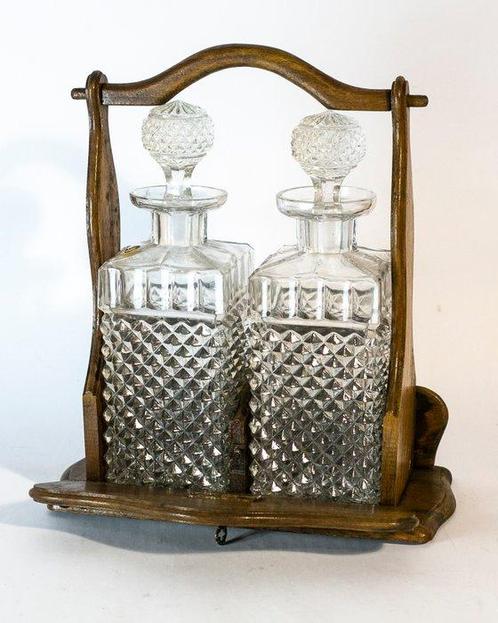 Drankkast - Tantalo - Hout - glas, Antiek en Kunst, Antiek | Meubels | Tafels