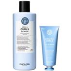 Maria Nila Coils & Curls Leave-In Set - 350+100ml, Ophalen of Verzenden, Nieuw, Shampoo of Conditioner