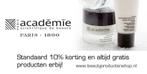 Academie bestellen? Altijd 10% korting + gratis product
