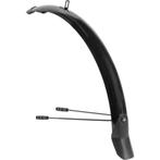 Eurofender Voorspatbord 28 - Compact montagesysteem - Zw..., Fietsen en Brommers, Fietsonderdelen, Ophalen of Verzenden, Nieuw
