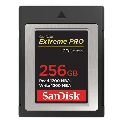 Sandisk CFexpress Extreme Pro 256GB 1700 / 1200MB/s type B, Audio, Tv en Foto, Fotografie | Geheugenkaarten, Overige typen, Nieuw