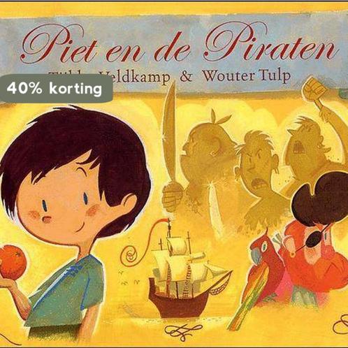 Piet en de Piraten 9789077065525 Tjibbe Veldkamp, Boeken, Overige Boeken, Gelezen, Verzenden