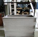 Houtenbak, Bak, Bloembak met standaard, 136cm,144cm -, Gebruikt