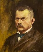 Duitse school (XIX) - Portrait eines Mannes