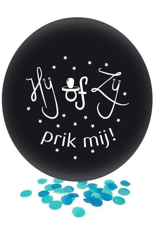 Ballon gender reveal HIJ, Hobby en Vrije tijd, Feestartikelen, Feestartikel, Nieuw, Verzenden