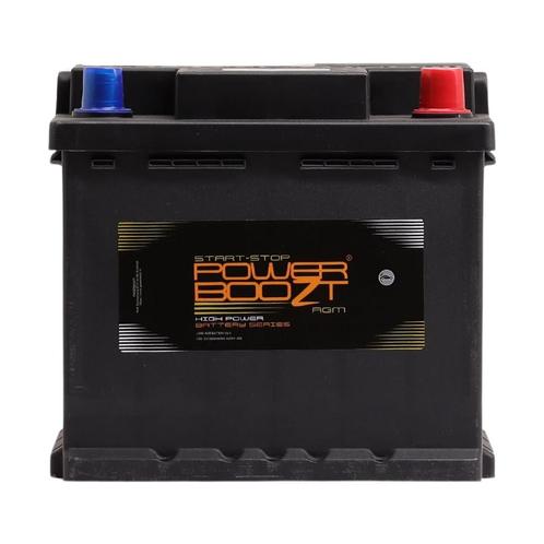 Powerboozt AGM Start-Stop accu | PB.550.901 | 12V 50Ah, Auto-onderdelen, Accu's en Toebehoren, Ophalen of Verzenden