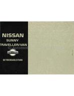 1993 NISSAN SUNNY TRAVELLER | VAN INSTRUCTIEBOEKJE DUITS, Auto diversen, Handleidingen en Instructieboekjes