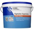 Sigmatex Superlatex Semi-Gloss - Ral 9005 zwart - 5 liter, Doe-het-zelf en Verbouw, Verf, Beits en Lak, Nieuw, Verzenden