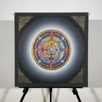 Painting of Tibetan Tradition - Mandala Lotus/Kalachakra -