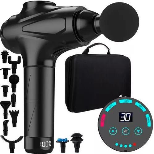Massage Gun Professioneel 45Watt - 12 Opzetstukken en koffer, Sport en Fitness, Fitnessmaterialen, Overige typen, Nieuw, Armen