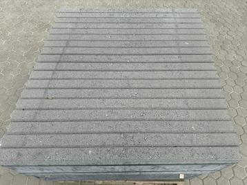 Veiling - 36x Opsluitband Antraciet 6x30x100 Cm beschikbaar voor biedingen