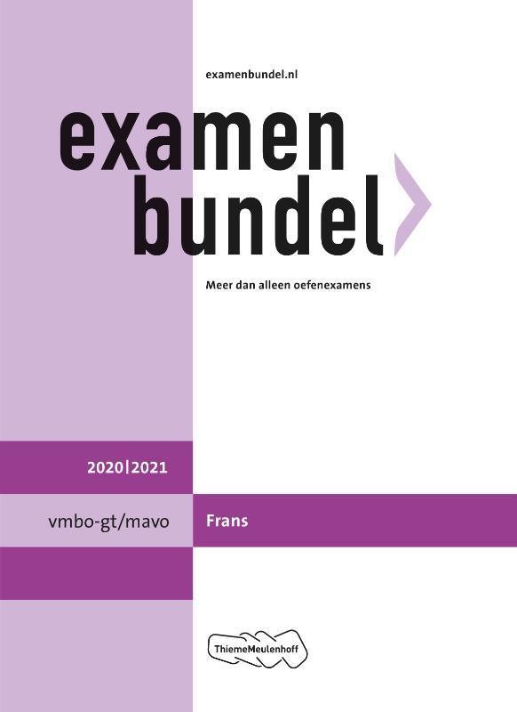 Examenbundel vmbo gtmavo Frans 20202021 9789006814736, Boeken, Wetenschap, Zo goed als nieuw, Verzenden