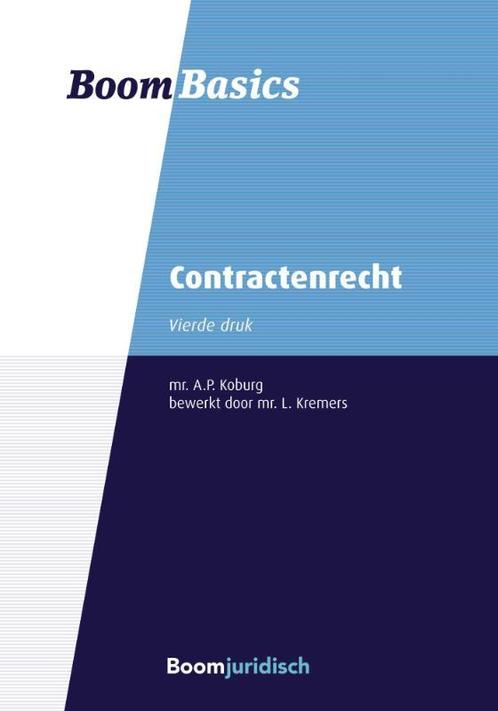 Boom Basics Contractenrecht 9789462907966, Boeken, Studieboeken en Cursussen, Zo goed als nieuw, Verzenden