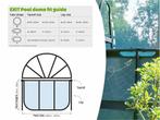 EXIT zwembad overkapping ECO ø366cm - universeel voor, Huis en Inrichting, Verzenden, Zo goed als nieuw