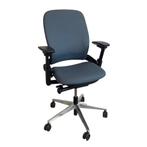 Refurbished Steelcase Leap V2, zo goed als nieuw, Huis en Inrichting, Bureaustoelen, Verzenden, Zo goed als nieuw, Grijs, Bureaustoel