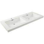 Wiesbaden Vision Wastafel Dubbel - met 2 Kraangaten -, Ophalen of Verzenden, Nieuw